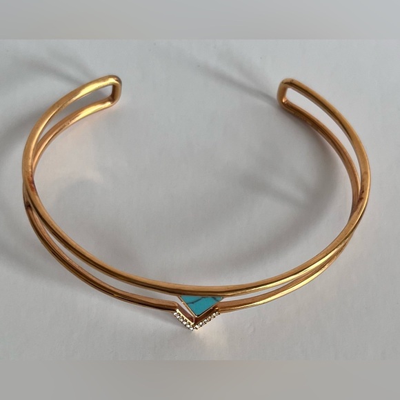 Fossil Turquoise Bangle Bracelet - Picture 2 of 4